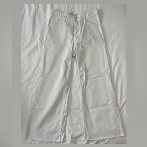 White ZARA jeans, size 12
